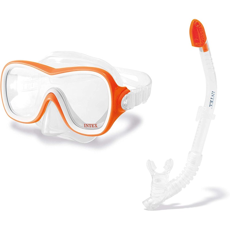 Intex Set Maschera Wave Rider con boccaglio - IN55647