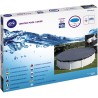 GRE - Copertura invernale per piscina tonda 120 gm Polietilene Diam 730
