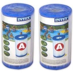 Intex - Cartuccia filtro media modello "A" confezione da due pezzi 29002