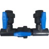 KIT BYPASS TERMINALI GHIERA PER POMPE INTEX BESTWAY CON FILETTO 2&quot;