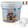 Aquaclear - Cloro Multifuzione in Pastiglie da 200gr secchiello da 5kg
