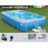 PISCINA FUTURA 800 - 780X350 H 125 (made in Italy) New plast