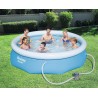 Bestway 57270 Power Steel Pro 305x76cm con Pompa di Filtrazione a Cartuccia