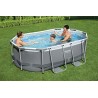 Bestway 5614A Power Steel 305x200x84cm con Pompa di Filtraggio