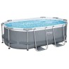 Bestway 5614A Power Steel 305x200x84cm con Pompa di Filtraggio