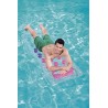 Bestway Fashion Lounge, Materassino 18 Buchi, con Finestra Cm. 188X71, 2 Colori Assortiti Unisex Adulto, Multicolore, 177x63x16