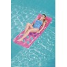 Bestway Fashion Lounge, Materassino 18 Buchi, con Finestra Cm. 188X71, 2 Colori Assortiti Unisex Adulto, Multicolore, 177x63x16