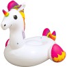 Bestway- Cavalcabile Unicorno con Maniglie, Multicolore, 165 x 145 cm, 41114