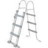 Bestway 56441 Power Steel Rettangolare 404x201x100 cm con Pompa di Filtraggio e Scaletta