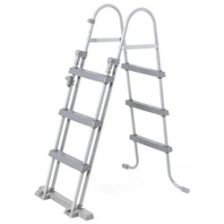 Bestway 5612X Power Steel Pro MAX 427x122cm con Pompa di Filtrazione, Scaletta, Telo di Copertura