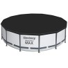 Bestway 5612X Power Steel Pro MAX 427x122cm con Pompa di Filtrazione, Scaletta, Telo di Copertura