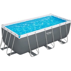 Bestway 56456 Power Steel 412x201x122cm con Pompa di Filtrazione e Scaletta