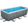 Bestway 56456 Power Steel 412x201x122cm con Pompa di Filtrazione e Scaletta