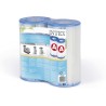 Intex - Cartuccia filtro media modello "A" confezione da due pezzi 29002