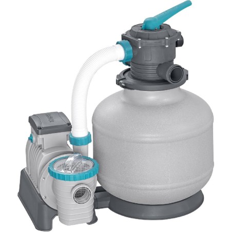 Bestway - Pompa Filtro A Sabbia Flowclear Filtraggio Da 11.355 L/h - 58486