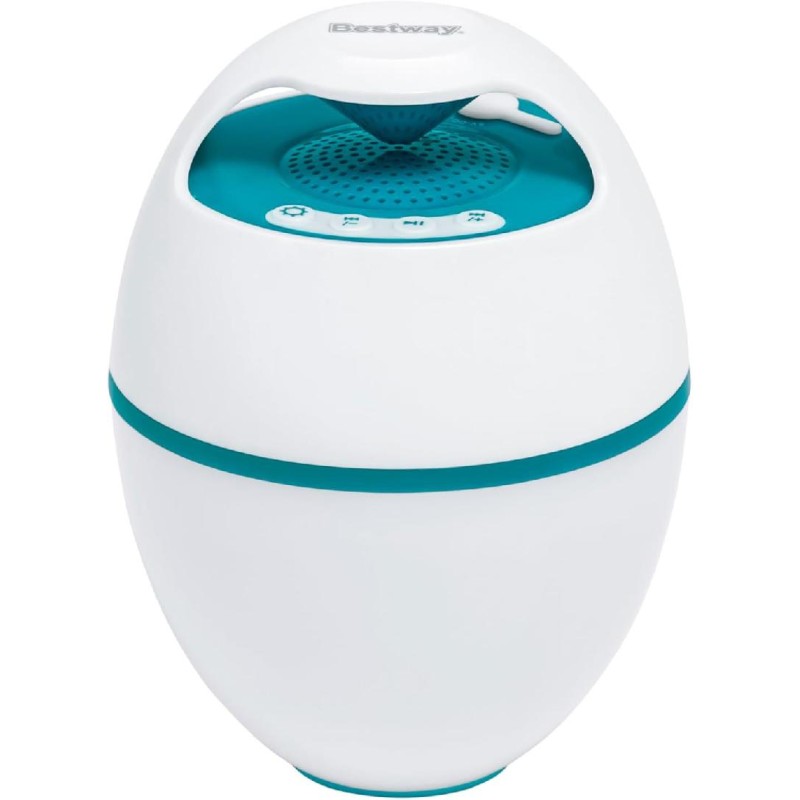 Bestway - Cassa acustica per piscina Bluetooth galleggiante luci led 4 colori - 58700 Bestway - Cassa acustica per piscina Bluetooth galleggiante luci led 4 colori - 58700
