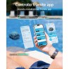 WYBOT C2 - Robot Pulitore Senza Fili a Batteria doppia filtrazione, fino a 180 minuti per Piscina
