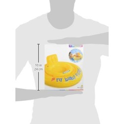 Intex 56585EU - Salvagente Mutandina Giallo, Vinile, Giallo, 70 cm