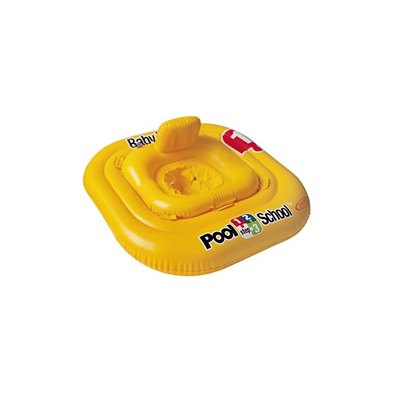 Intex 56587EU - Salvagente Mutandina Pool School Quadrato, Vinile, Giallo, 79x79 cm Intex 56587EU - Salvagente Mutandina Pool School Quadrato, Vinile, Giallo, 79x79 cm