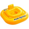 Intex 56587EU - Salvagente Mutandina Pool School Quadrato, Vinile, Giallo, 79x79 cm