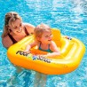 Intex 56587EU - Salvagente Mutandina Pool School Quadrato, Vinile, Giallo, 79x79 cm