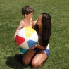 Intex Palla con pannello lucido - Pallone gonfiabile ad acqua/pallone da spiaggia, colori assortiti
