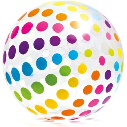 Intex 59065 Palla Jumbo, 107 cm, Multicolore, colori assortiti