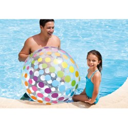 Intex 59065 Palla Jumbo, 107 cm, Multicolore, colori assortiti