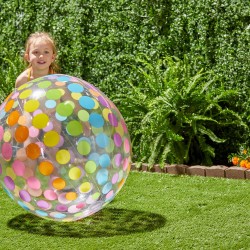 Intex 59065 Palla Jumbo, 107 cm, Multicolore, colori assortiti