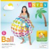 Intex 59065 Palla Jumbo, 107 cm, Multicolore, colori assortiti