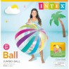 Intex 59065 Palla Jumbo, 107 cm, Multicolore, colori assortiti