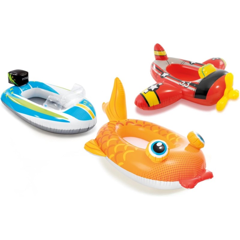 Intex Pool Cruiser - Canottino gonfiabile, 1 pezzo, modelli assortiti Intex Pool Cruiser - Canottino gonfiabile, 1 pezzo, modelli assortiti