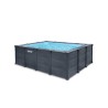 INTEX - PISCINA GRAFITE 400X300X124h RETTANGOLARE 26396