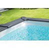 INTEX - PISCINA GRAFITE 400X300X124h RETTANGOLARE 26396
