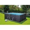 INTEX - PISCINA GRAPHITE 400X300X124h RETTANGOLARE 26396