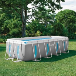 INTEX - Piscina Prisma Frame Clearview 400x200x122cm 26770