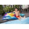 Bestway - Cavalcabile da piscina Dolphin Rainbow Daydream 168m x 66cm 41541