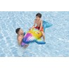 Bestway - Cavalcabile da piscina Dolphin Rainbow Daydream 168m x 66cm 41541