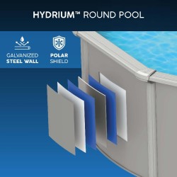 Bestway - Piscina Hydrium 305x122cm con Pompa filtro a Sabbia 56566