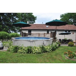 Bestway - Piscina Hydrium 365x122cm con Pompa filtro a Sabbia 56574