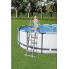 Bestway 58332 Scaletta di sicurezza per piscina Flowclear™ da 1.32 m