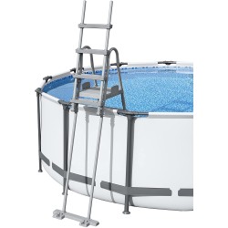 Bestway 58332 Scaletta di sicurezza per piscina Flowclear™ da 1.32 m