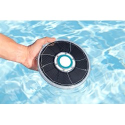 Bestway Fontana solare con LED cambiacolore 7 colore FloatBright, 58849