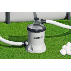 Bestway - Pompa di filtraggio per Polysphere da 5,678 L, grigio 58870