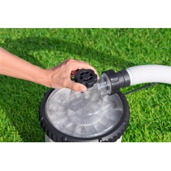 Bestway - Pompa di filtraggio per Polysphere da 5,678 L, grigio 58870