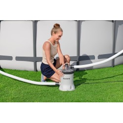 Bestway - Pompa di filtraggio per Polysphere da 5,678 L, grigio 58870