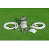 Bestway - Pompa di filtraggio per Polysphere da 5,678 L, grigio 58870