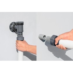 Bestway - Pompa di filtraggio per Polysphere da 5,678 L, grigio 58870