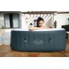 Bestway Idromassaggio Lay-Z-Spa Ibiza 180x180x66cm AirJet, 4-6 persone con EnergySense 6002U