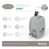 Bestway Idromassagio Lay-Z-Spa gonfiabile Borocay 180x66cm AirJet, 2-4 persone 60175
